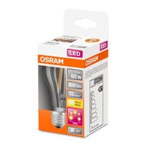 OSRAM Classic A LED E27 6,5W 827 3-Step-dim