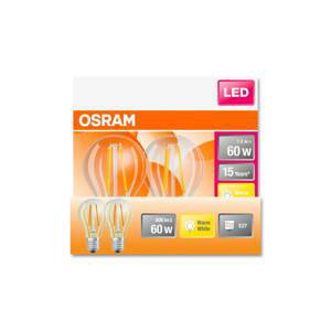 OSRAM LED retrofit E27 6,5W Filament 827 806lm 2ks