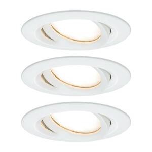 Paulmann Nova Plus 3 kusy LED lampy okrúhle biele