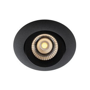 SLC One 360° zapustené LED dim-to-warm čierne