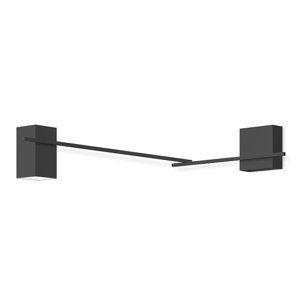 Vibia Vibia Structural 2620 rohové nástenné, tmavosivé