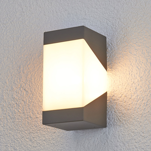 Vonkajšie nástenné LED svietidlo Kiran z hliníka