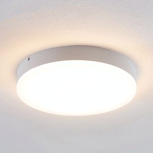 Lindby Lindby Leonta stropné LED svietidlo biele Ø 25 cm