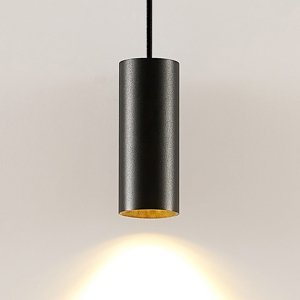 Archio Ejona závesná lampa, výška 15 cm, čierna