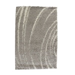 KONDELA Dorian koberec 133x190 cm sivá