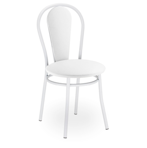 NOWY STYL Tulipan Plus jedálenská stolička biela / biela (V01)