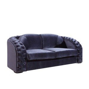 PYKA Chesterfield New trojsedačka wenge / kráľovská modrá (Fresh 11)