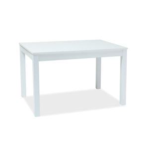 SIGNAL Prism rozkladací jedálenský stôl biela