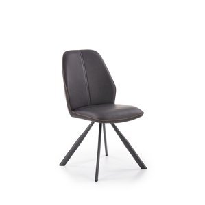 HALMAR K319 jedálenská stolička hnedá / čierna