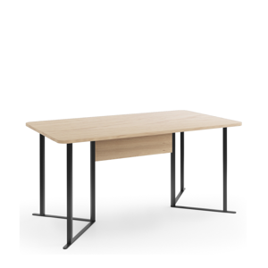 TARANKO Grande GR-S4 jedálenský stôl dub (Grande 01) / čierna