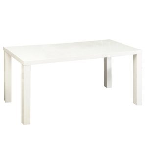 TEMPO KONDELA Asper New Typ 2 jedálenský stôl biely lesk