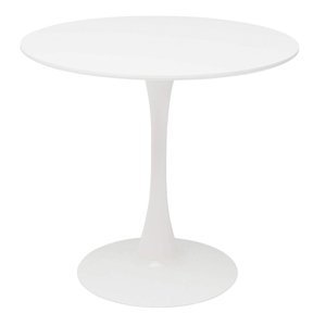 TEMPO KONDELA Reventon okrúhly jedálenský stôl biela matná