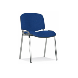 NOWY STYL Iso Chróm konferenčná stolička chrómová / modrá (C14)