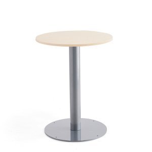 Okrúhly stôl ALVA, Ø700x900 mm, breza