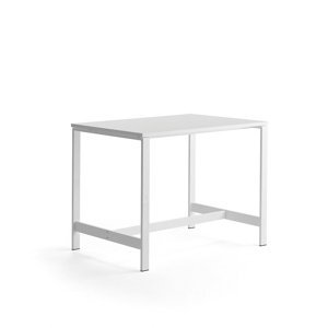 Stôl VARIOUS, 1200x800x900 mm, biela, biela