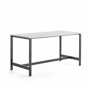 Stôl VARIOUS, 1800x800x900 mm, čierna, biela