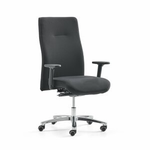 Kancelárska stolička BRADFORD, čierna tkanina