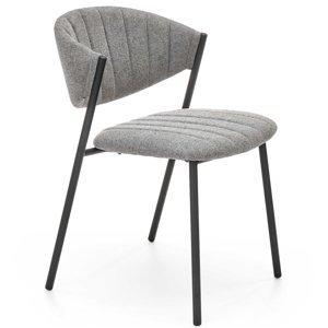 HALMAR K469 jedálenská stolička sivá / čierna