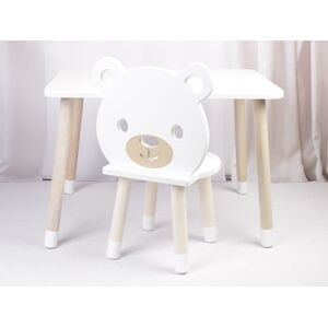 Detský stôl a stoličky Medvedík variant: stôl + 2 stoličky