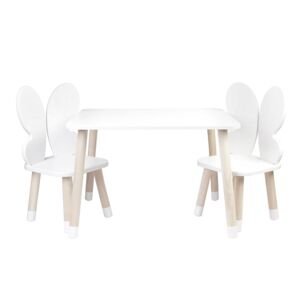 Detský stôl a stoličky Motýlie krídla variant: stôl + 1 stolička