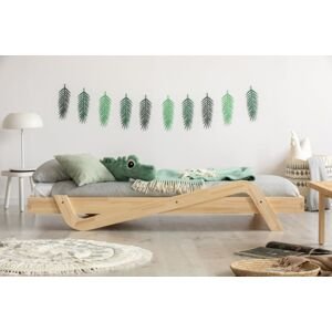 Drevená detská posteľ CikCak rozmer lôžka: 100 x 200 cm