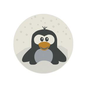 Detský koberec - Tučniak okrúhly