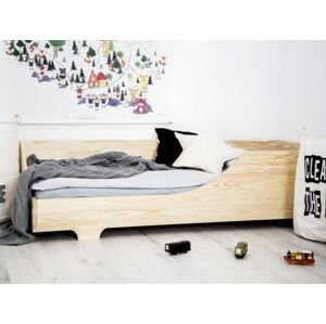 Drevená posteľ so zábranami Easy Edge rozmer lôžka: 60 x 120 cm