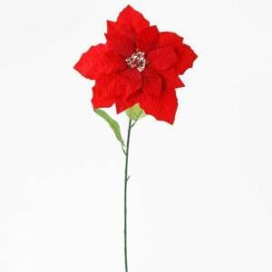 Kinekus Ozdoba zapichovacia kvet vianočná ruža červená