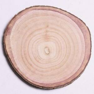 Kinekus Podložka/plát drevený 21-25x2,5 cm