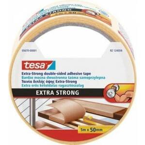 TESA Páska kobercová obojstr. biela, 5mx50mm Tesa, silen lepiaca
