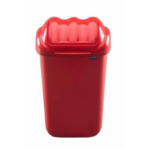 Kinekus Kôš na odpad preklápací 15 l, plastový, FALA, červený