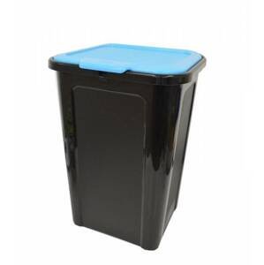 Kinekus Kôš na separovaný odpad 44l, plastový, "Cover Line" TONTARELLI, čierno/modrý