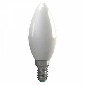EMOS LED žiarovka Basic Candle 8W E14 teplá biela