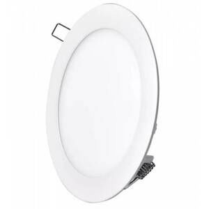 EMOS LED panel kruhový vstavaný 12,5W, biely, 17,5cm, neutrálna biela ZD1132