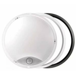 EMOS LED svietidlo prisadené kruhové so senzorom, 14W, neutrálna biela, priemer 21,5cm, čierna/biela ZM3231