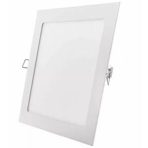 EMOS LED panel štvorcový vstavaný 18W, biely, 22x22cm, neutrálna biela ZD2142