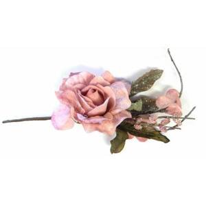 Kinekus Ozdoba zapichovacia kvet ruža ružová